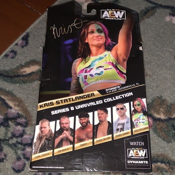 All Elite AEW Unrivaled Collection Kris Statlander - Picture 6 of 6